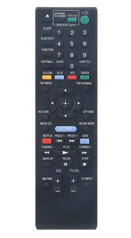 RM-ADP089 Replace Remote Control fit for Sony Blu-ray Disc DVD Home Theatre System BDV-E2100 BDVE310