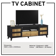 TV Cabinet TV Console Living Hall Cabinet Media Storage Cabinet TV Rack 180CM TV Stand