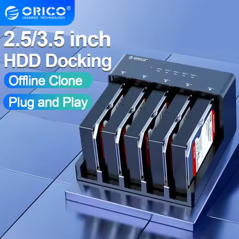ORICO Hard Drive Docking Station 2/5 bay SATA to USB 3.0 HDD Docking for 2.5/3.5 inch HDD/SSDStation