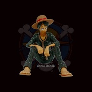 ACTION FIGURE STATUE ONE PIECE LUFFY SITTING