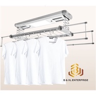 B & XL Smart Hanging Track/Automatic Lifting  Hanger/ Ampian Baju Elektrik/Motorized Lifting Drying 