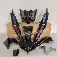 READY STOCK！ Custom SRL115 Z/ZR/ LAGENDA 115 CARB Cover Set BATMAN Design With Sticker Siap Tampal R