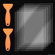 dingdongaa 5 Pieces FEP Film Sheet 140 x 200 mm  Transmittance Strength 0 1mm Thickness for UV DLP 3