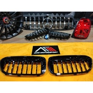 BMW G30 diamond all black grill