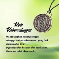 Kalung Amulet Simbol Kekayaan Dan Keberuntungan Thailand Lucky Money Necklace