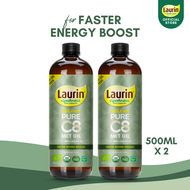 Laurin Pure C8 MCT Oil from Coconut Oil 500mL (2 bottles)