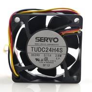 SERVO SERVO TUDC24B4S TUDC24H4C/H4S-L06 DC24V Inverter Cooling Fan 6025