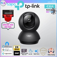 TP-Link Tapo C211 Pan Tilt Home Wireless Security Camera WiFi CCTV