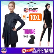 [118] Set Bertudung Women Muslimah Swimming Suit Muslimah Swimwear Baju Renang Muslimah Plus Size Ba