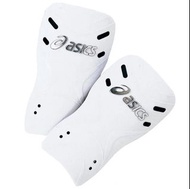 【💥日本直送】日本製 ASICS 護腿 運動護腿 足球配件 白色