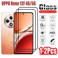 1-2 Pcs OPPO Reno 12F 5G Screen Protector Full Cover For OPPO Reno 12F 4G 12 8 Pro Plus 8T 8Z Lite 7