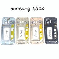 FRAME LCD - TULANG TENGAH LCD - TATAKAN LCD SAMSUNG A320 - A3 2017