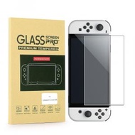 任天堂 Nintendo Switch OLED [1盒2張]專用高清鋼化膜保護貼 玻璃貼