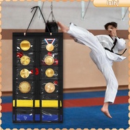 [Lslhj] Martial Arts Belts Storage Organizer Dustproof Martial Arts Belt Holder