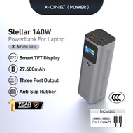 X.ONE Stellar 140W 27600mAh Ultra-Fast Charging Powerbank for Laptops,Mobile,3C Certified