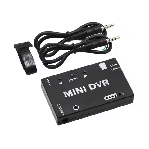 FPV Recorder Mini FPV DVR Module NTSC/PAL Switchable Built-in Battery Video Audio FPV Recorder for R