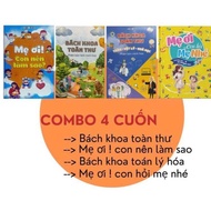 Xả Kho Combo 4 Cuốn Bìa Cứng Milo Steam