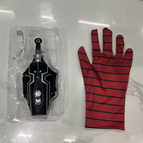 Hot new Ml Legends Spiderman Web Shooters Toys Wrist Launcher Cosplay Peter Parker Accessories Props