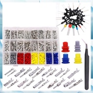 (WJRN) 755Pcs Car Electrical Wire Terminal Pins Connector Kit 1/1.5/1.8/2.2/2.8/3.5mm 21Type Connect