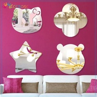 Soft Mirror Self-adhesive Wall Sticker Makeup Mirror Bathroom Mirror Student Dormitory Dressing Mirror Fitting Mirror