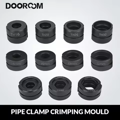 DOOROOM U TH Type 16/20/25/32 Customisable Die Heads for 1632 Tube Press Pliers