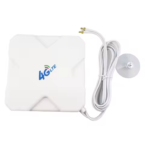 Hi-Gain 3G 4G LTE Outdoor 28dBi Directional Wide Band MIMO Antenna 700-2700MHz 3 meters RG174 Panel 