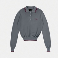 maison KEEPS | Gracie Knitted Long Sleeve Polo | เสื้อโปโลไหมพรม