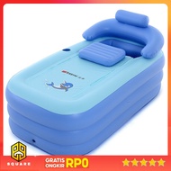 Intime Portable Folding Inflatable SPA Bathtub Pool 160 x 84 x cm64 - YT-038B Original 99 Square
