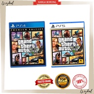 [PHYSICAL DISC] CHEAPEST 🎉 PS4 Grand Theft Auto V / GTA V / GTA 5 (PREMIUM EDITION) english chinese cd used game new