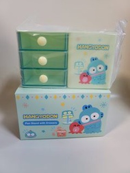（現貨） sanrio 水怪 膠櫃桶 連筆桶