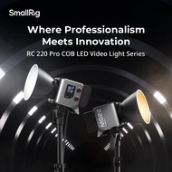 หลอดไฟ COB ขนาดเล็ก RC 220B 220D Pro 220W Bi-Color LED แฟลชวิดีโอ2700K-6500K 10500 Lux ส่องสว่างต่อเ