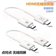 CS5無線同屏器電腦HDMI點對點無線投屏器hdmi無線延長器發射傳輸