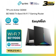TP-Link Archer GE800 BE19000 Tri-Band Wi-Fi 7 Gaming Router