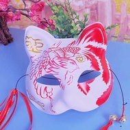 (Mask fox_cosplay) Painted cat Mask Lucky Cat Fox Mask