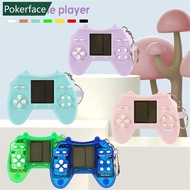 POKERFACE Macaron Color Mini Handheld Game Players Tetris Electronic Game Built-in 26 Games Handheld