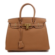 HERMES Togo皮革Birkin 30金扣手挽袋Gold