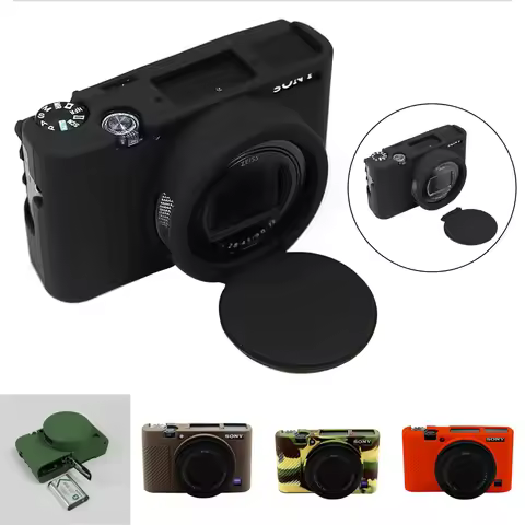For Sony RX100M7 RX100 Mark VII Silicone Case Digital Camera, Colorful Protective Skin for Stylish V