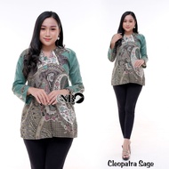 [Can Batik Mamas.Women's BATIK BLOUSE. Latest CLEOPATRA SAGE MOTIF Women's BATIK 2023/women's BATIK 