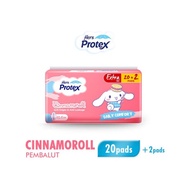 Hers Protex Daily Sanitary Napkins Cinnamorollcomfort 23.5 cm 20 + 2 pcs