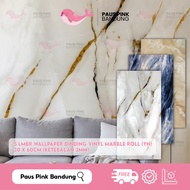 (OMG) 5 SHEETS VINYL Marble Foam Wallpaper Sticker 30x60cm Marble Granite Motif Wall Decoration Wall