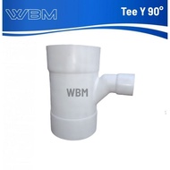 Tee y 10 x 8 inch D 90 degrees