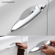 Louisfashion For Elantra 2011 2012 2013 2014 2015 Chrome Door Handle Cover Trim Kit  LFN