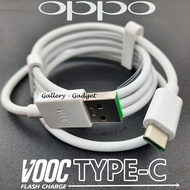 Kabel Data Oppo Reno 4 Reno 5 Super Vooc TYPE-C Original Kabel Data Cable Charger Cas tipe c OPPO A5 2020 - OPPO A9 2020 - OPPO K3 USB - C VOOC Fast Charging Support 4 Ampere