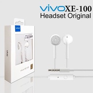 VIVO XE100 Earphone Handsfree 3.5mm AUX Earbuds Vivo Samsung Huawei hands free ear buds