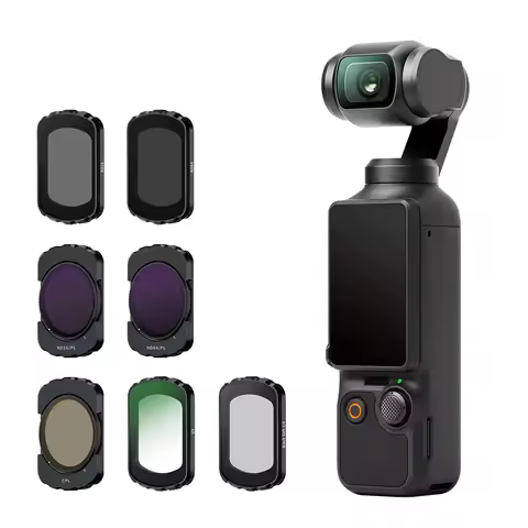 DJI OSMO POKET3 UV Magnetic Filter Kit UV CPL ND8/16/32/64 NDPL Black Soft Filter Set Camera Lens Dr
