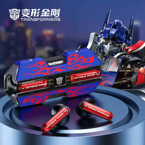 Transformers TF-T01 TWS Earphones Bluetooth 5.3 Bumblebee Wireless Earphone HIFI Stereo Headset Gami