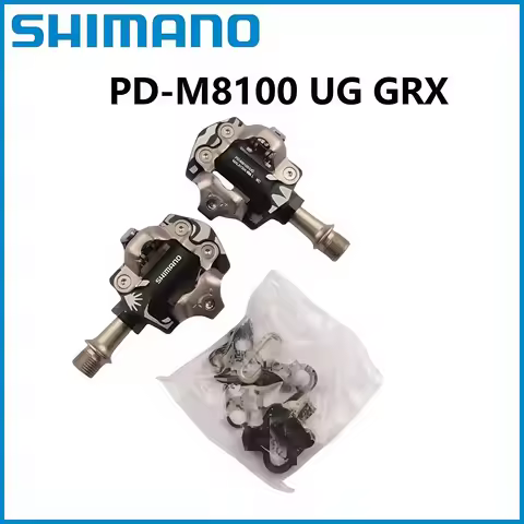 Shimano GRX PD-M8100 UG Self Lock Pedal Deore XT PD-M8100 Race SPD Pedal Gravel Bike Pedal MTB Bicyc