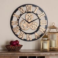 Retro Centimeter Wall Clock Movement Home European Wall Clock Centimeter 60 American Gold Fashion 80
