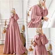 Gamis Aluna Gown Dress Wanita