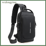 wxfengying กระเป๋าเป้สะพายหลังสำหรับเดินทางกลางแจ้งกระเป๋าสะพายไหล่กระเป๋าเอกสารคาดอกกระเป๋าเดินทางกันขโมย